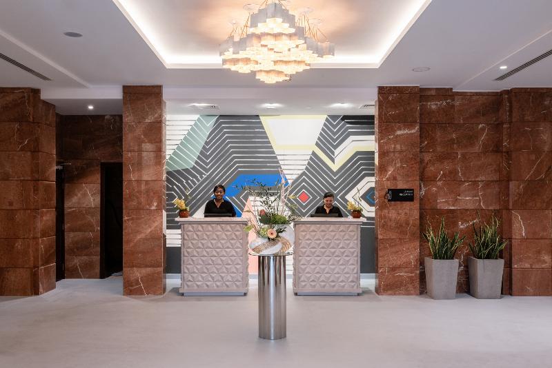 Leva Hotel And Suites Opposite Downtown Dubaj Kültér fotó