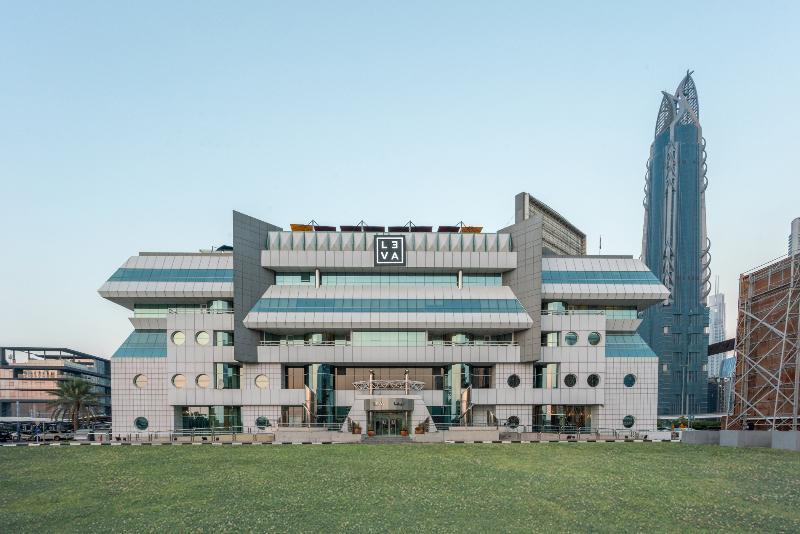 Leva Hotel And Suites Opposite Downtown Dubaj Kültér fotó