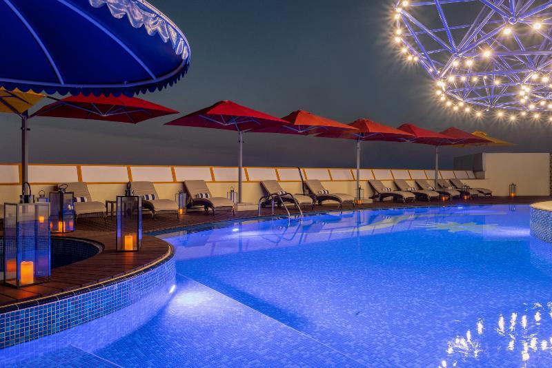 Leva Hotel And Suites Opposite Downtown Dubaj Kültér fotó