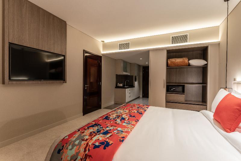 Leva Hotel And Suites Opposite Downtown Dubaj Kültér fotó
