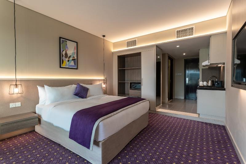 Leva Hotel And Suites Opposite Downtown Dubaj Kültér fotó