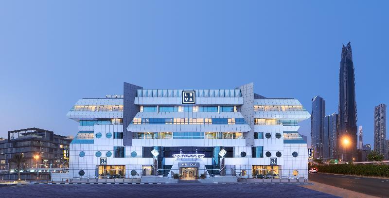 Leva Hotel And Suites Opposite Downtown Dubaj Kültér fotó