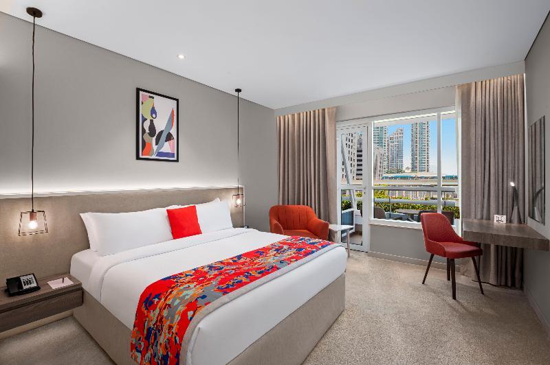 Leva Hotel And Suites Opposite Downtown Dubaj Kültér fotó